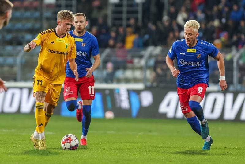 Football. Fortuna I Liga. Odra Opole - Gornik Leczna. 04.11.2023