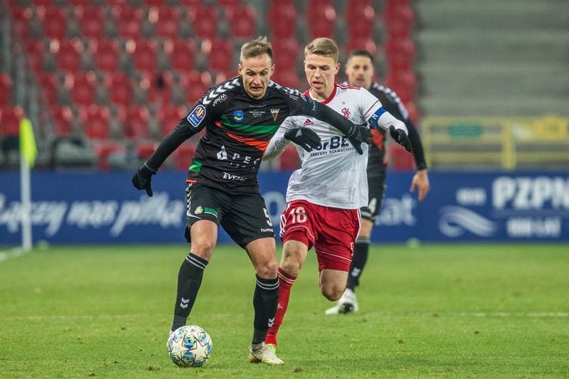 Football. Totolotek Puchar Polski. GKS Tychy - LKS Lodz. 04.12.2019