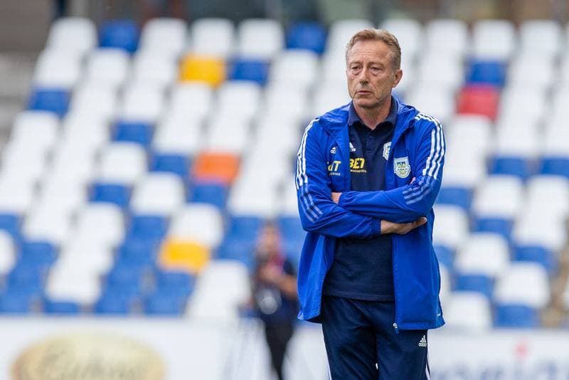 Football. Fortuna I Liga. Podbeskidzie Bielsko-Biala - Arka Gdynia. 17.07.2022