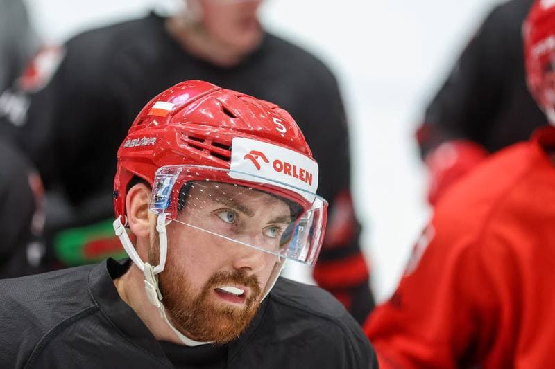 Ice Hockey. Poland national team. Training. 06.11.2023