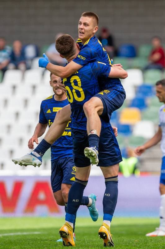 Football. Fortuna I Liga. Podbeskidzie Bielsko-Biala - Arka Gdynia. 17.07.2022