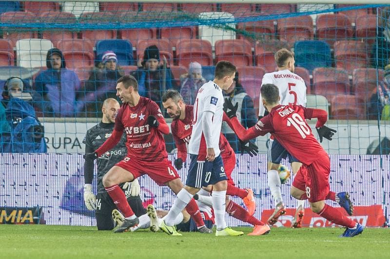 Football. PKO BP Ekstraklasa. Gornik Zabrze - Wisla Krakow. 06.12.2019