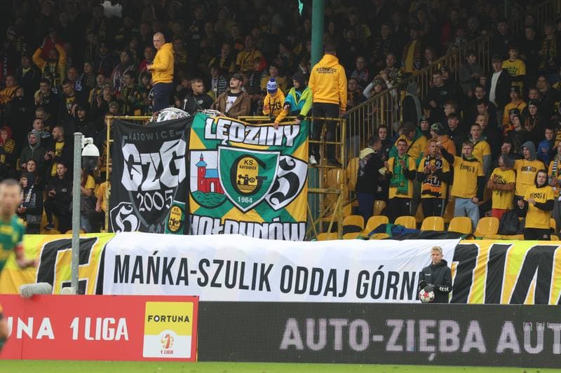 Football. Fortuna I Liga. GKS Katowice - GKS Tychy. 12.11.2023