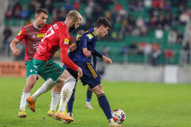 Football. Fortuna I Liga. Zaglebie Sosnowiec - Arka Gdynia. 12.11.2023