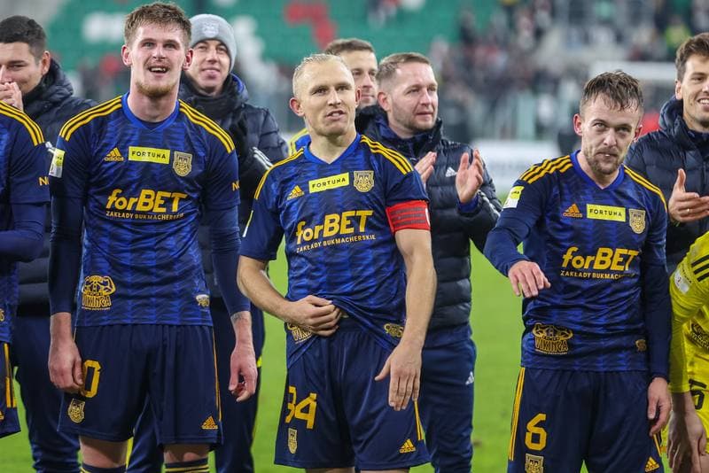 Football. Fortuna I Liga. Zaglebie Sosnowiec - Arka Gdynia. 12.11.2023
