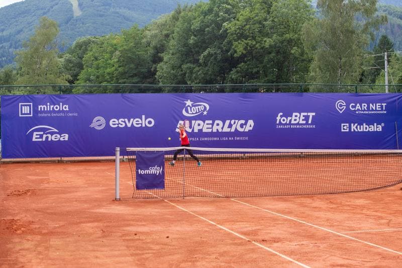Tennis. Lotto SuperLiga. KT Kubala Ustron - Park Tenisowy Olimpia Poznan. 07.08.2022