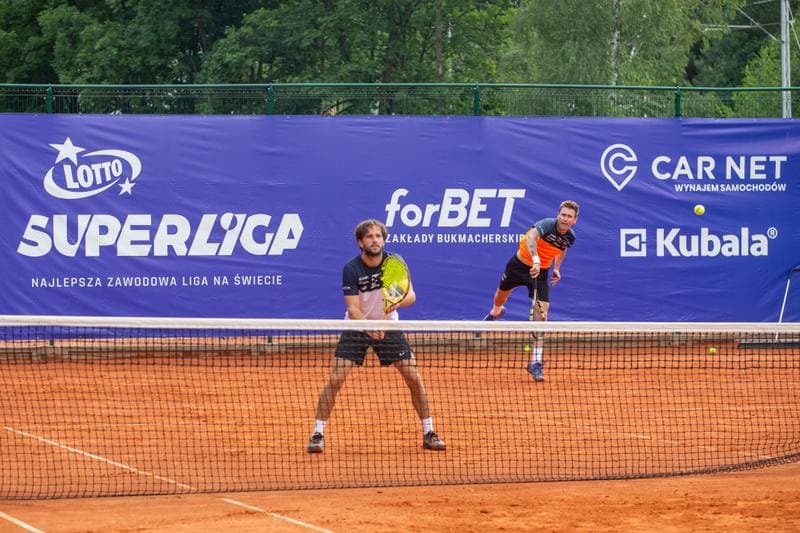 Tennis. Lotto SuperLiga. KT Kubala Ustron - Park Tenisowy Olimpia Poznan. 07.08.2022