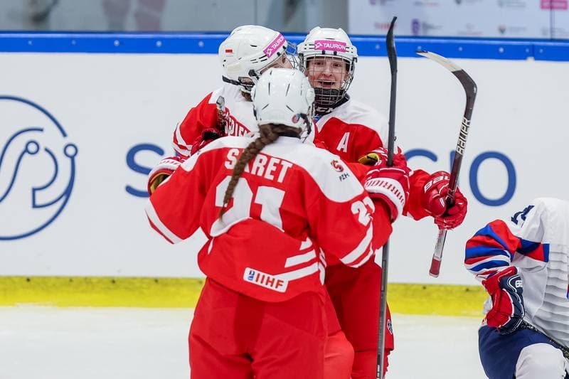 Ice Hockey. Women's U18 World Championship Division 1B. Poland - Korea. 10.01.2023