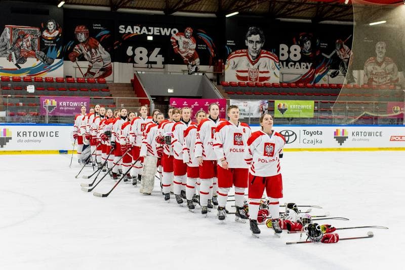 Ice Hockey. Women's U18 World Championship Division 1B. Poland - Spain. 13.01.2023