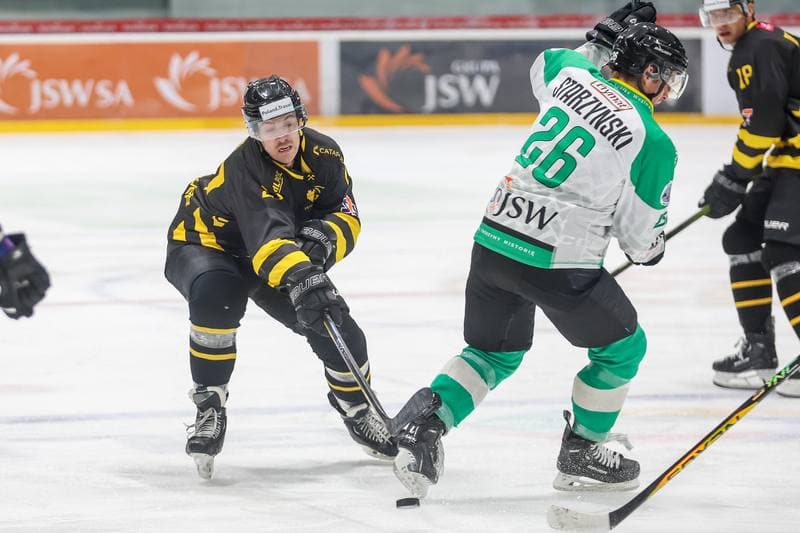 Ice Hockey. Tauron Hokej Liga. JKH GKS Jastrzebie - GKS Katowice. 28.11.2023