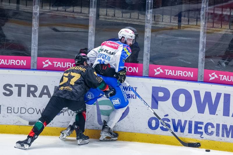 Ice Hockey. Tauron PHL. Tauron Re-Plast Unia Oswiecim - GKS Tychy. 22.03.2023