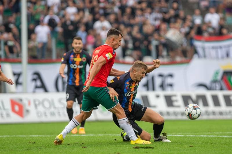 Football. Fortuna I Liga. Zaglebie Sosnowiec - Chrobry Glogow. 21.08.2022