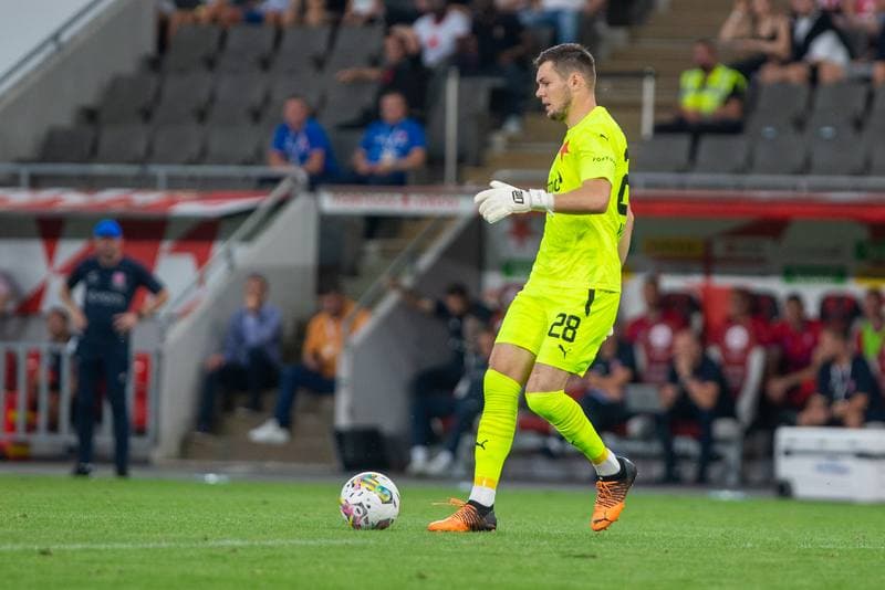 Football. UEFA Conference League. Slavia Prague - Rakow Czestochowa. 25.08.2022