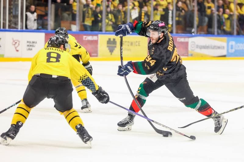 Ice Hockey. Polska Hokej Liga. GKS Katowice - GKS Tychy. 29.03.2023