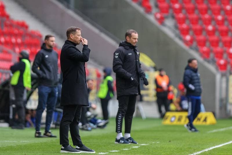 Football. Fortuna I Liga. GKS Tychy - Arka Gdynia. 08.04.2023
