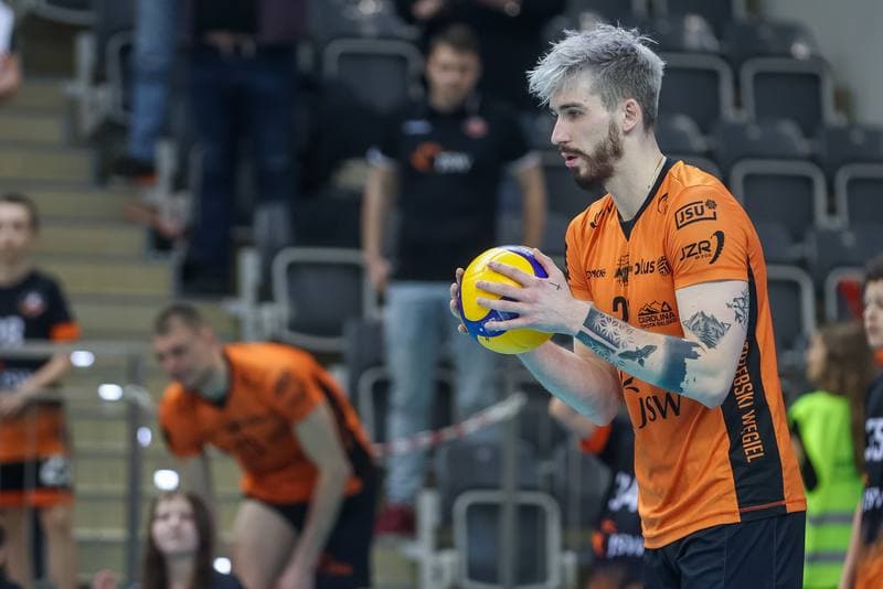 Volleyball. PlusLiga. Jastrzebski Wegiel - Trefl Gdansk. 09.04.2023