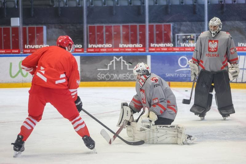 Ice Hockey. Poland national team. Training. 10.04.2023