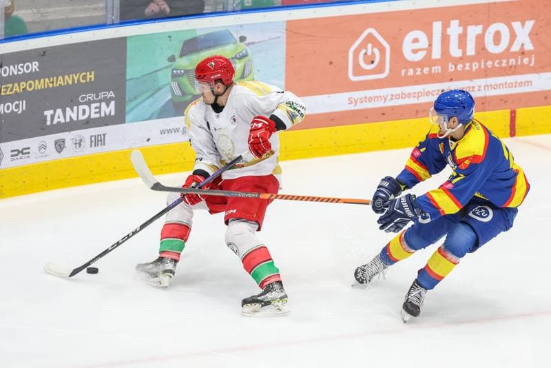 Ice Hockey. Tauron Hokej Liga. Zaglebie Sosnowiec - PZU Podhale Nowy Targ. 03.12.2023