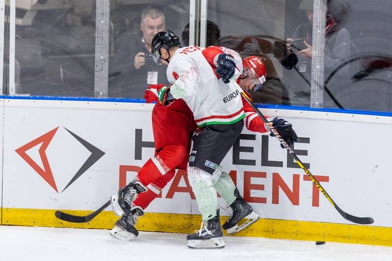 Ice Hockey. Friendly Match. Poland - Hungary. 21.04.2023