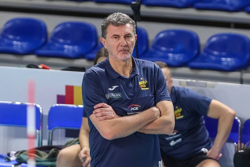 Volleyball. PlusLiga. GKS Katowice - PGE Giek Skra Belchatow. 09.12.2023