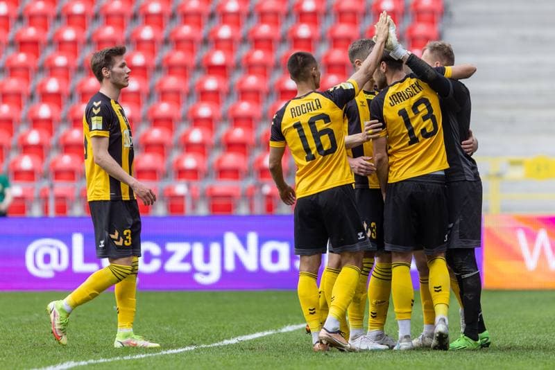 Football. Fortuna I Liga. GKS Tychy - GKS Katowice. 23.04.2023