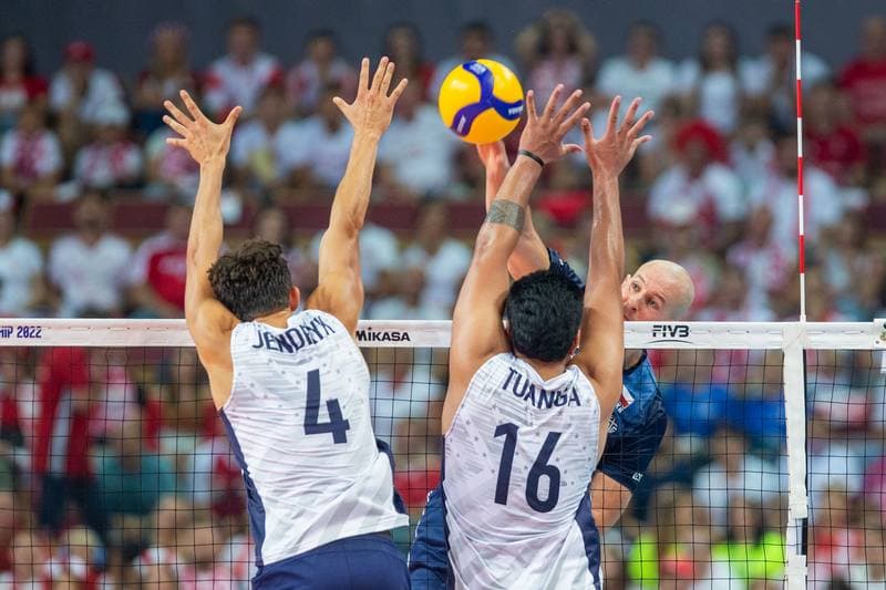 Volleyball. FIVB Men's World Championship. Poland - USA. 30.08.2022