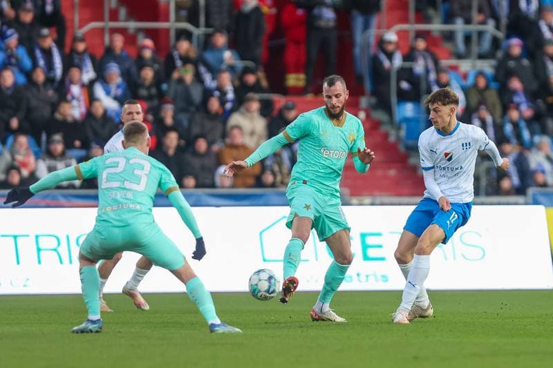 Football. Fortuna:Liga. Banik Ostrava - Slavia Prague. 17.12.2023