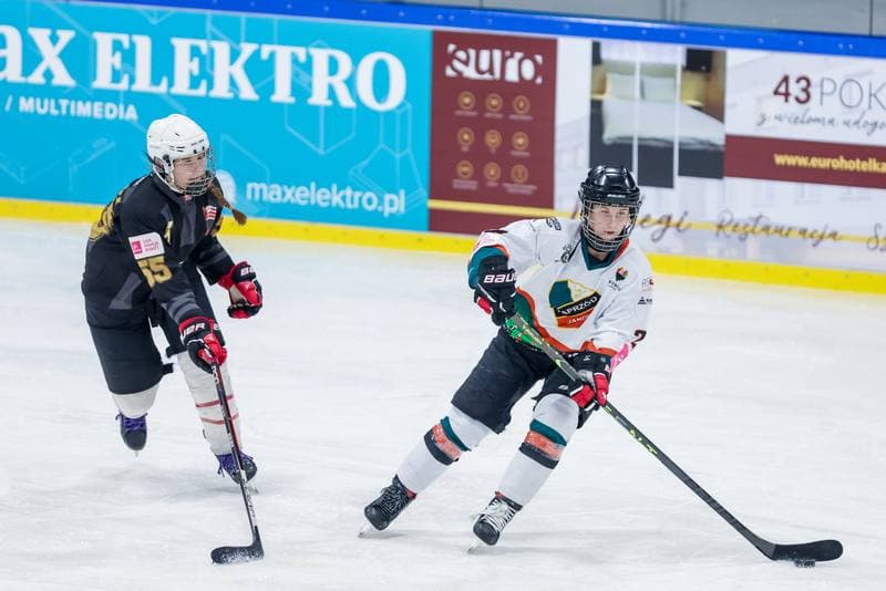 Ice Hockey. Tauron Liga Kobiet. Kojotki Naprzod Janow - KS Cracovia 1906. 17.12.2023