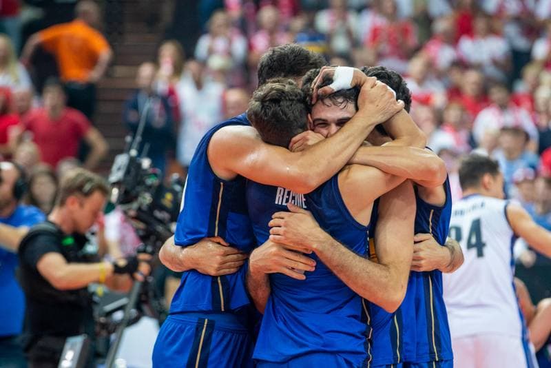 Volleyball. FIVB Men's World Championship. Poland - Italy. 11.09.2022