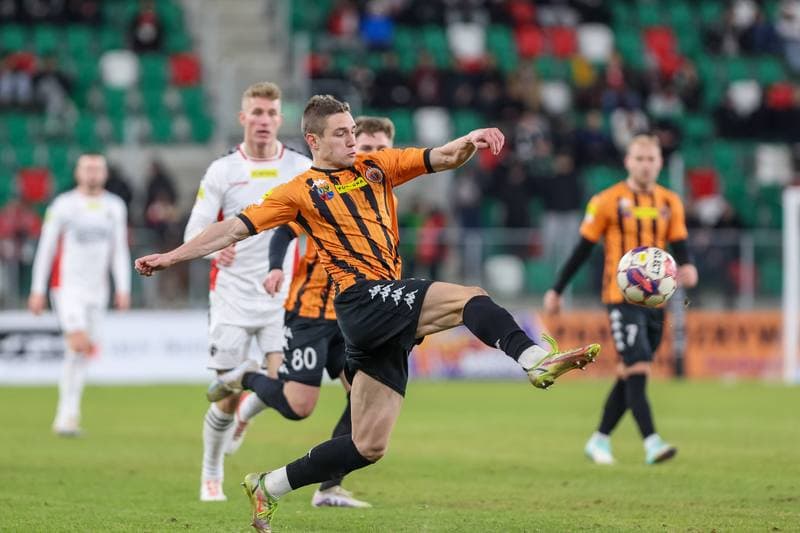Football. Fortuna I Liga. Zaglebie Sosnowiec - Chrobry Glogow. 19.12.2023