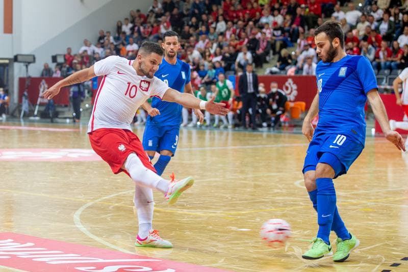 Futsal. World Cup Qualifiers. Poland - Greece. 19.09.2022