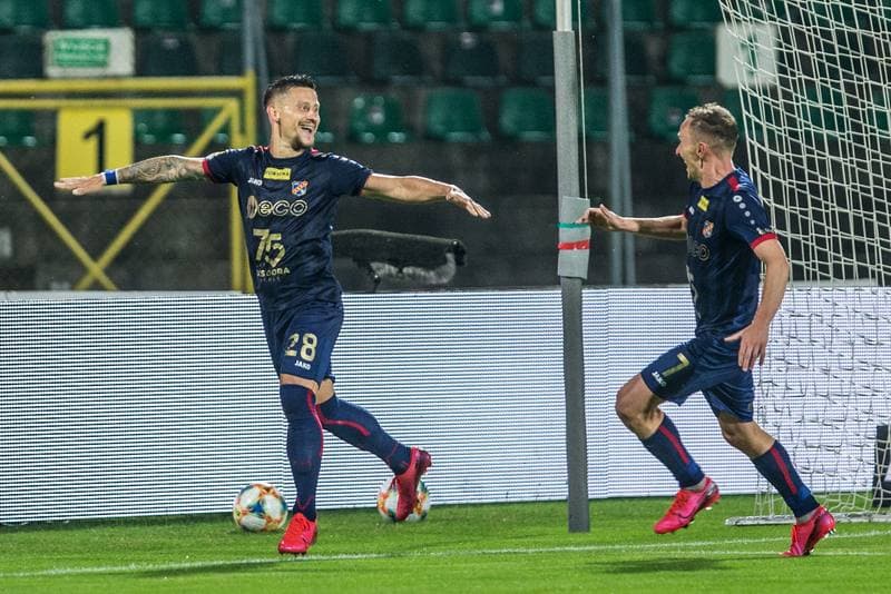 Football. Fortuna I Liga. Zaglebie Sosnowiec - Odra Opole. 26.06.2020