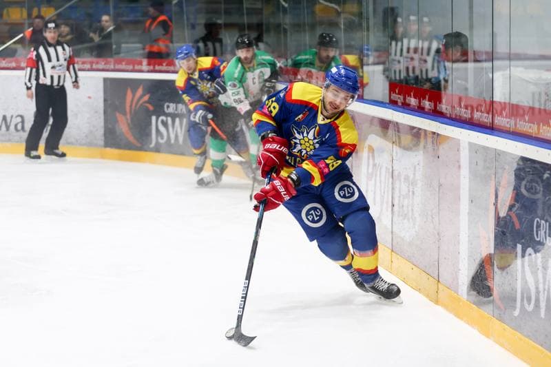 Ice Hockey. Tauron Hokej Liga. JKH GKS Jastrzebie - PZU Podhale Nowy Targ. 07.01.2024