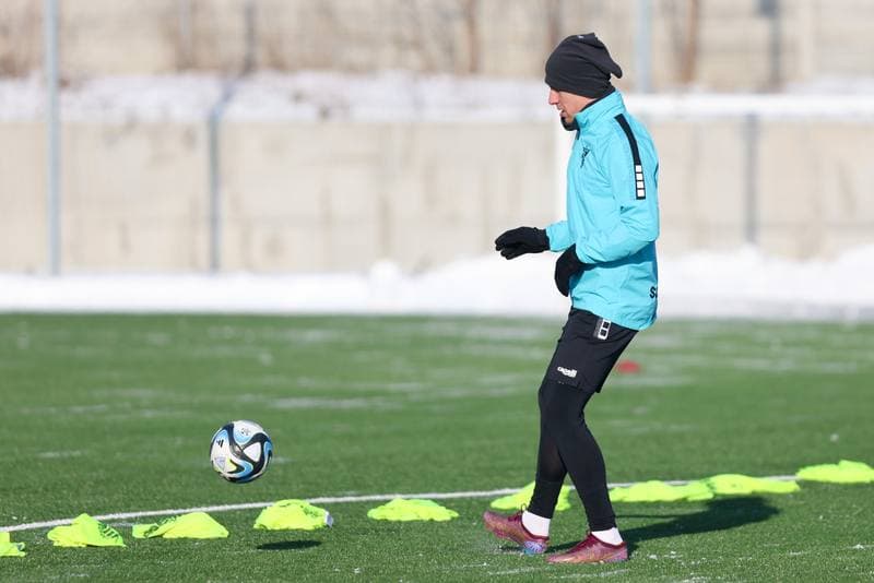 Football. Gornik Zabrze. Training. 10.01.2024
