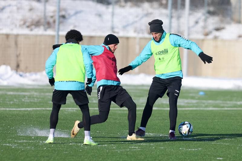 Football. Gornik Zabrze. Training. 10.01.2024