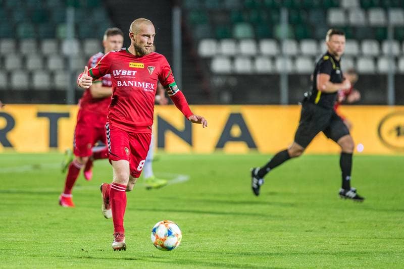 Football. Fortuna I Liga. Zaglebie Sosnowiec - Chrobry Glogow. 03.07.2020