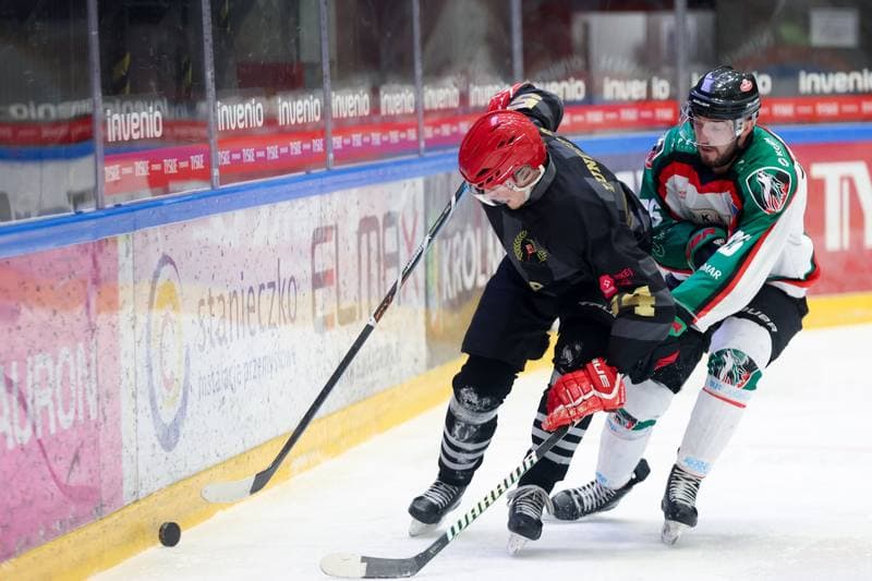 Ice Hockey. Tauron Hokej Liga. GKS Tychy - Comarch Cracovia. 12.01.2024