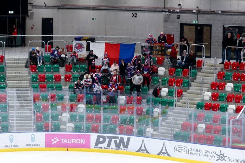 Ice Hockey. Tauron Hokej Liga. Zaglebie Sosnowiec - KH Energa Torun. 12.01.2024