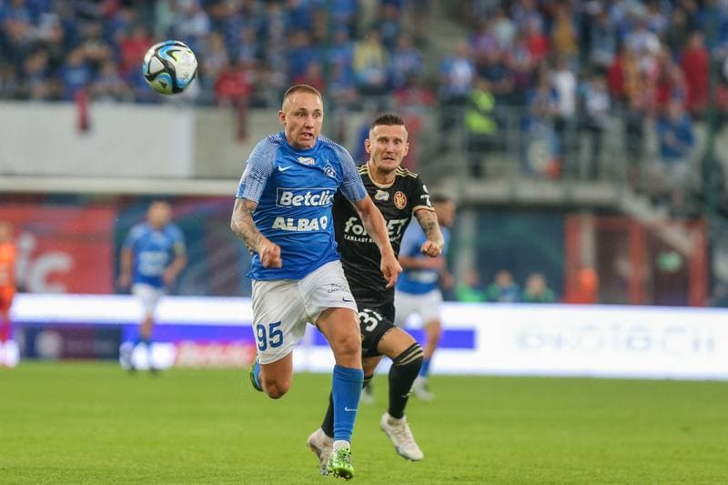 Football. PKO BP Ekstraklasa. Ruch Chorzow - LKS Lodz. 28.07.2023