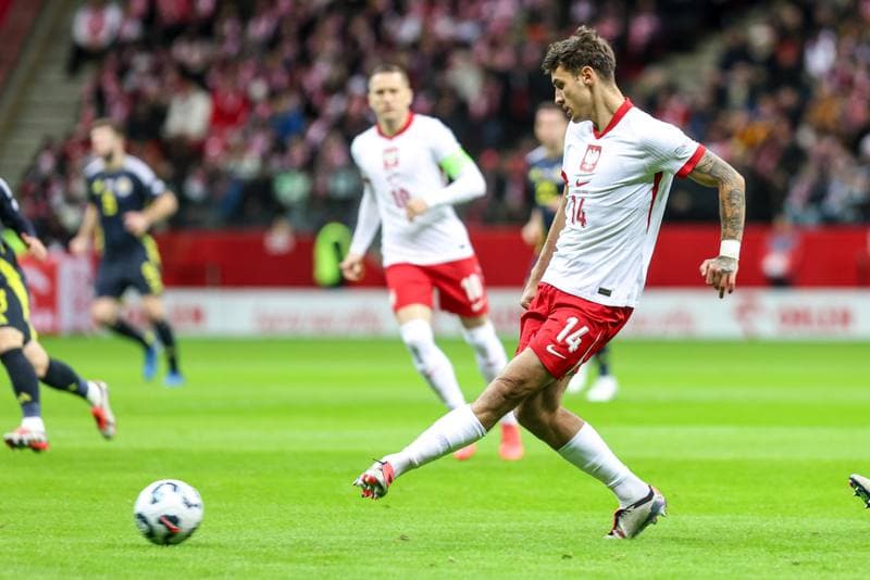 Football. UEFA Nations League. Poland - Scotland. 18.11.2024