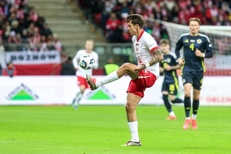 Football. UEFA Nations League. Poland - Scotland. 18.11.2024