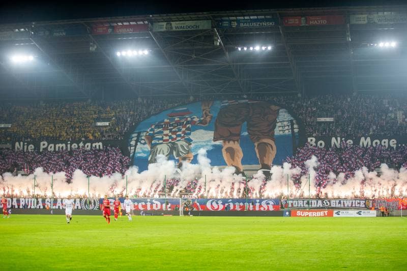 Football. PKO BP Ekstraklasa. Gornik Zabrze - Widzew Lodz. 28.10.2022