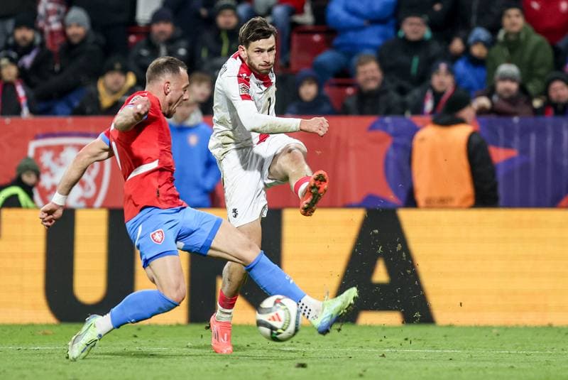 Football. UEFA Nations League. Czech Republic - Georgia. 19.11.2024