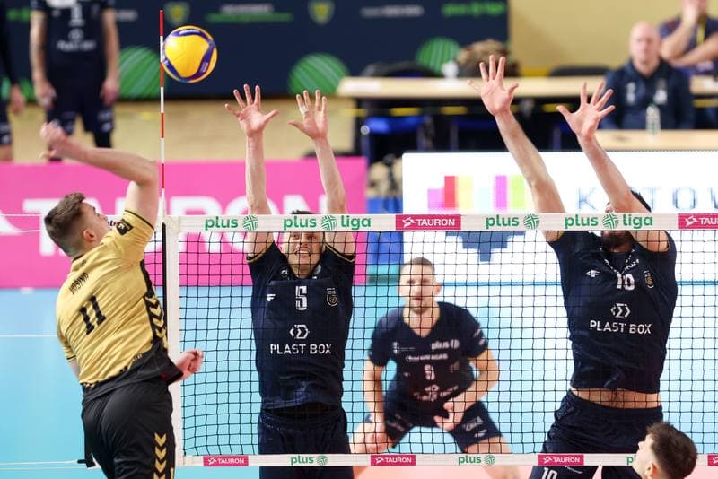Volleyball. PlusLiga. GKS Katowice - Projekt Warszawa. 19.01.2024
