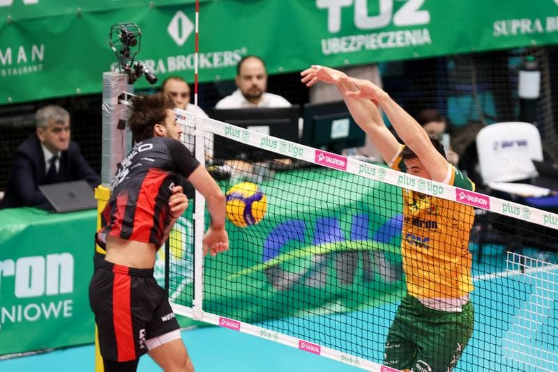 Volleyball. PlusLiga. Aluron CMC Warta Zawiercie - Asseco Resovia Rzeszow. 25.01.2024