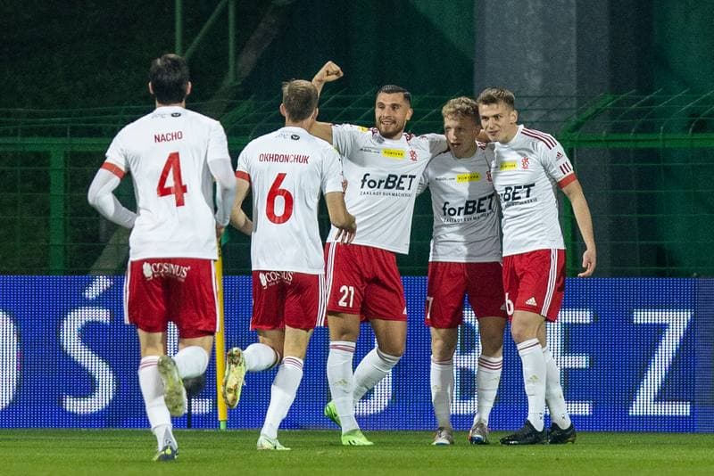 Football. Fortuna I Liga. GKS Katowice - LKS Lodz. 11.11.2022