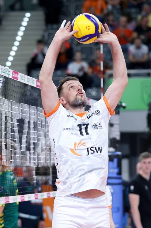 Volleyball. PlusLiga. Jastrzebski Wegiel - GKS Katowice. 03.02.2024