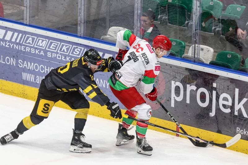 Ice Hockey. Tauron Hokej Liga. EC Bedzin Zaglebie Sosnowiec - GKS Katowice. 01.12.2024