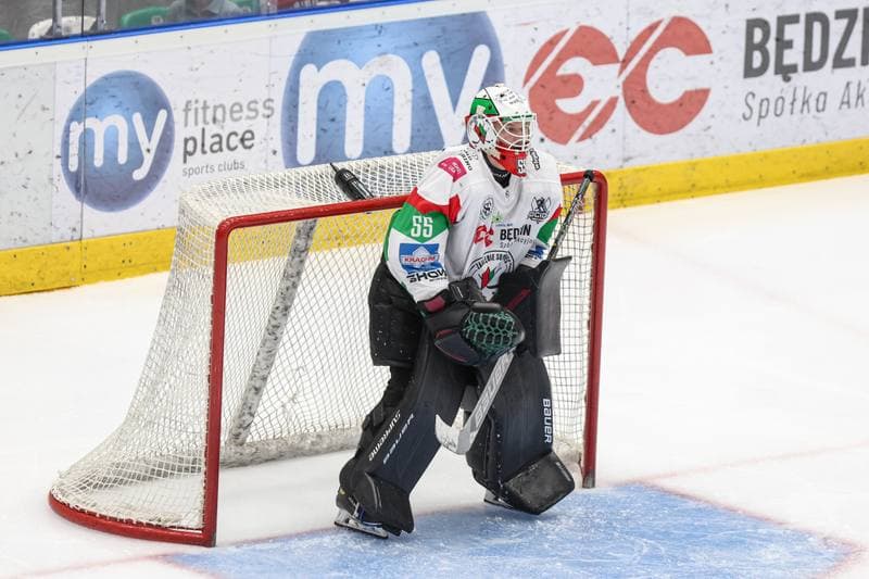 Ice Hockey. Tauron Hokej Liga. EC Bedzin Zaglebie Sosnowiec - GKS Katowice. 01.12.2024