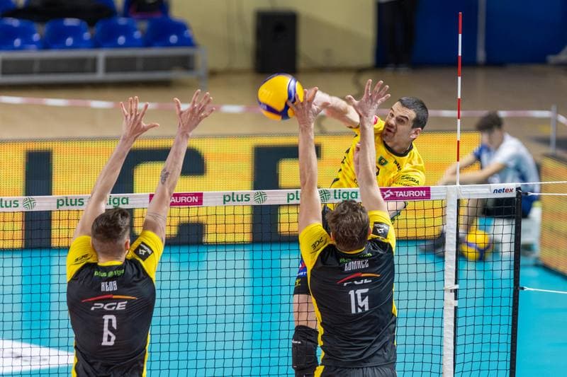 Volleyball. PlusLiga. GKS Katowice - PGE Skra Belchatow. 19.11.2022